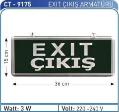 EXIT ÇIKIŞ ARMATÜRÜ