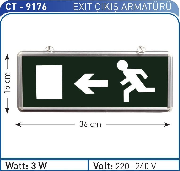 EXIT ÇIKIŞ ARMATÜRÜ